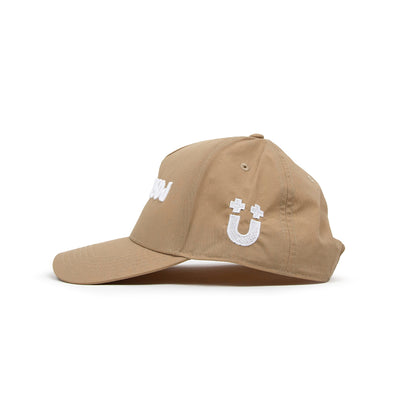 Tan + White